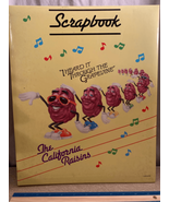 The California Raisins Vintage Scrapbook Album Yellow Webmark Unused - £11.07 GBP