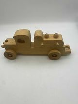 Cherry Wood Fire Truck, by Tom Merrin - £19.92 GBP