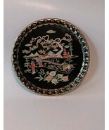 Baret Ware England in Cathay Cocktail Tray Chinese Oriental On Black Vin... - $280.88 MXN