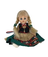 Vintage Dutch Doll Blonde Braids - $184.53 MXN