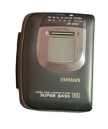 Vintage Aiwa TA153 Stereo Radio Cassette Player Super Bass AM/FM Wide Band - $40.95 CAD