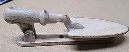 Unusual Vintage Garden Hand Shovel Door Knocker Cast Iron Chippy Decorat... - $27.89