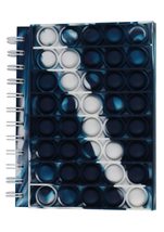 Channie&#39;s Bubble Pop Spiral White Paper Notebook, Push Pop It Fidget Toy... - £6.37 GBP