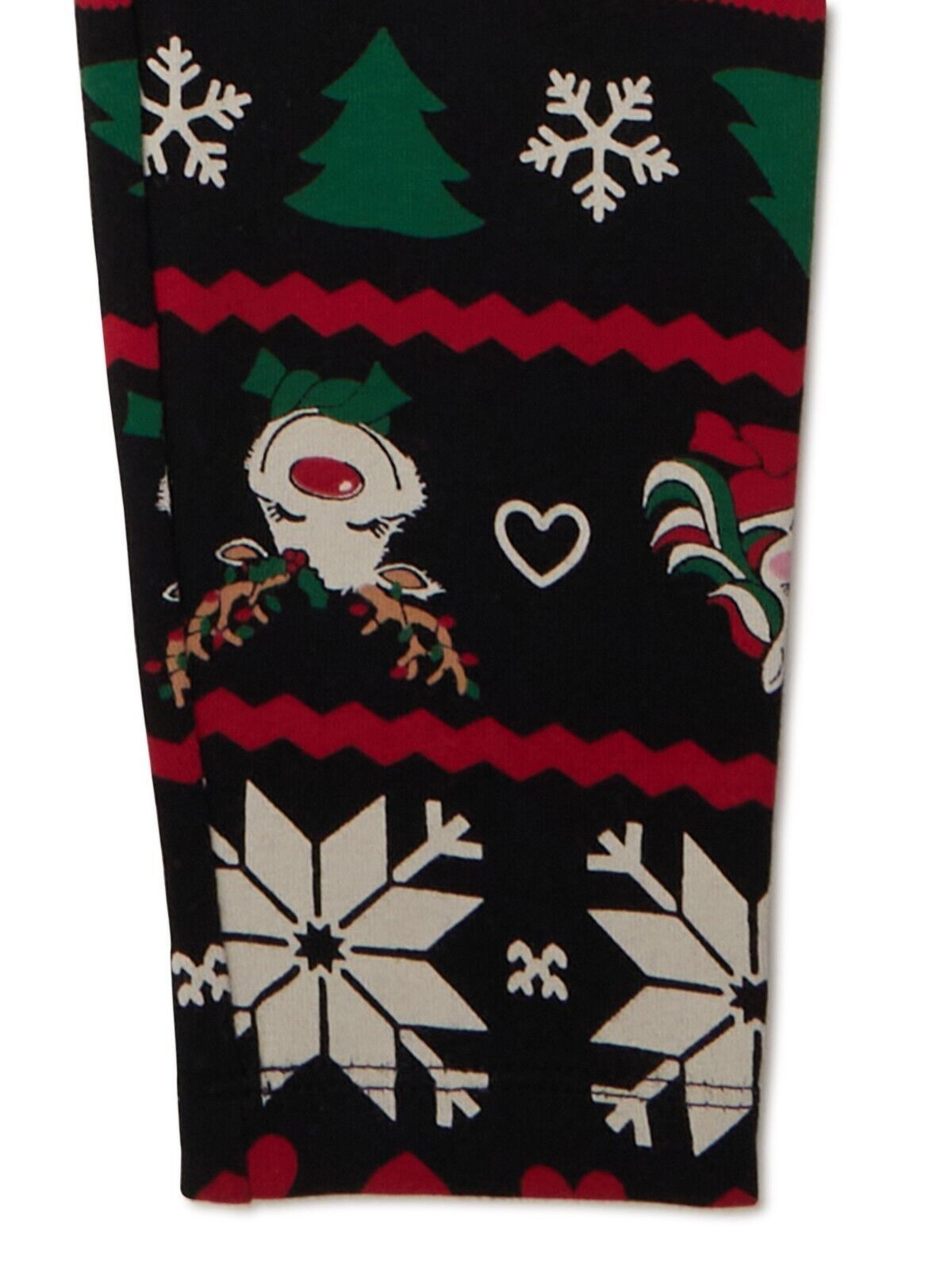 Holiday Time Girls Christmas Print Legging Icon Black Size L/G(10-12) Item image 3