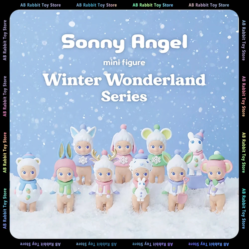 New Sonny Angel Winter Wonderland Series Blind Box Kawaii Model Surprise - £25.29 GBP+