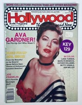 VTG Hollywood Studio Magazine Then &amp; Now December 1988 Ava Gardner No Label - £14.90 GBP