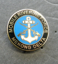 Vietnam Vet Veteran Riverine Force BROWN-WATER Navy Lapel Pin 1 Inch - £4.59 GBP