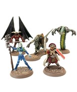 Heroes of Bleakwoode 5 Painted Miniatures Maliddons Prophecy Heroscape - $144.07 CAD