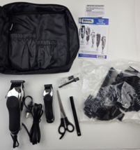 Wahl Clipper USA Deluxe Corded Chrome Pro, Complete Hair and Trimming Kit, - $36.63