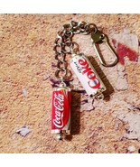 Unique COKE &amp; DIET COKE DOUBLE KEYRING gift bag COCA COLA keychain CAN soda - €10,01 EUR