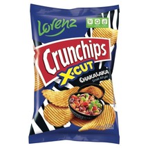 Lorenz Crunchips Chakalaka African Flavor X-Cut Potato Chips -140g Free Shipping - £7.80 GBP