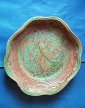 Vintage Old Scandinavian pottery Sweden UPSALA EKEBY BOWL Plate Rowan be... - £130.51 GBP