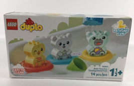 Lego Duplo Bath Time Fun Floating Animal Train Baby Toy Fine Motor Skill... - $29.65