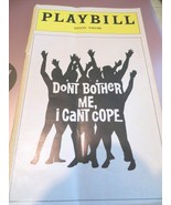 April 1974 - Edison Theatre Playbill - DON&#39;T BOTHER ME, I CAN&#39;T COPE - C... - £15.80 GBP