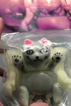 2-Sided Handpainted GID (Glow in Dark) Mecha Cat - Mint in Bag image 5