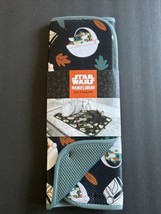 Disney Star Wars Mandalorian Fall/Halloween Dish Drying Mat 16x18&quot; - £11.00 GBP