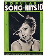 Vintage 1930s Popular Song Hits Joan Blondell Colleen Broadway Hostess S... - £4.38 GBP