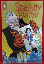 (2018) Stabbity Bunny #2 Second Print Gold Variant! 500 Made! Scout Comics! - £4.61 GBP