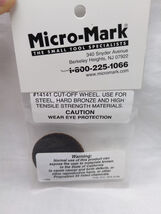 Micro-Mark The Small Tool Specialists #14141 Cut-Off Wheel - €16,96 EUR