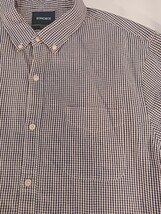 Bonobos Slim Fit Button-Down Collar XXL Long Sleeve Men's Shirt Black/White image 4