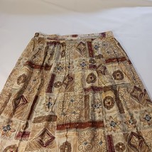 Sag Harbor RN#51735 Women’s Brown Pull-On Skirt Size XL Measured Waist 33" image 7