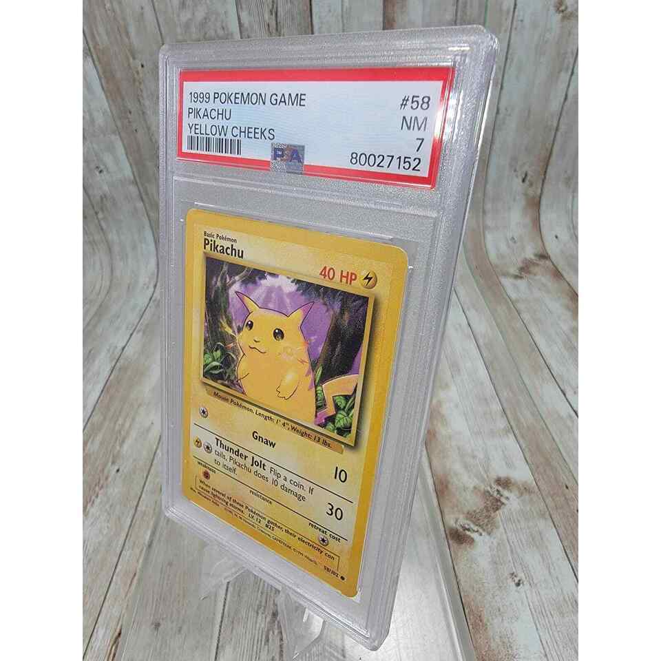 Pokémon Pikachu (Yellow Cheeks) - Base Set 58/102 PSA 7- Near Mint 1999 Item image 4