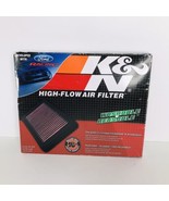 K&amp;N High Flow Air Filter 33-2431 Ford Racing Washable Reusable 10-14 Mus... - $74.20