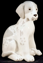 Dalmatian DOG Puppy Porcelain Figurine LFZ LOMONOSOV Factory Soviet Russia - £20.77 GBP