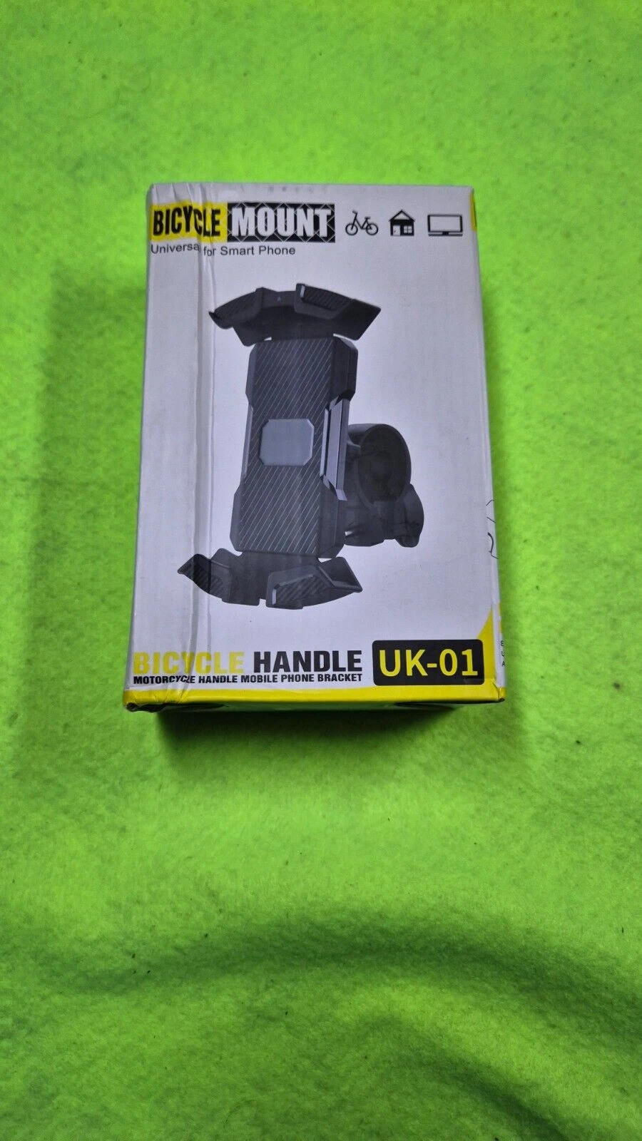 Bicycle / Motorcycle handle mobile smart phone bracket universal plastic... - $34.30 CAD