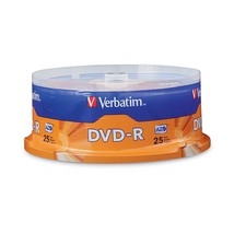 Verbatim DVD-R Blank Discs AZO Dye 4.7GB 16X Recordable Disc - 25 Pack Spindle - £15.97 GBP