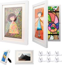 Kids Art Frame: 2 A4 Artwork Frames In A Pack, Adaptable For Kids, 8 X 7... - £28.05 GBP