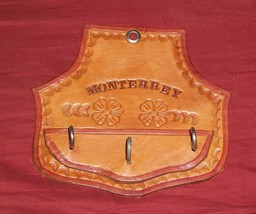 Vtg 4H Agriculture School Monterrey? Leather Work Key Folk Art Shop Class Pin a1 - £31.69 GBP