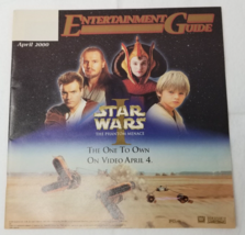 Star Wars The Phantom Menace Entertainment Guide 2000 April - £14.97 GBP