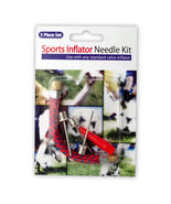 Sports Ball Inflator 5 pc Needle Kit Set with Adaptor - $9.54