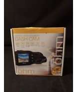 Ohm 1.5&quot; LCD 1080p/12MP Wide Angle Lens Dash Cam w/ MicroSD Card NEW SEALED - £34.23 GBP
