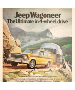 1973 Jeep Wagoneer Advertisement Camping Automobile American Motors DWP9D - $548.16 MXN