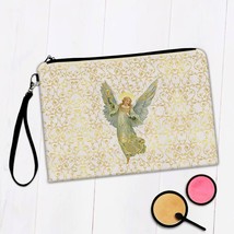 Victorian Angel Arabesque Noel : Gift Makeup Bag Vintage Retro Christmas Decor - £9.61 GBP+