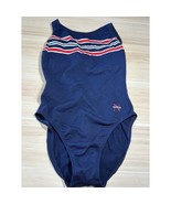 Nautica Blue One Piece Swimwear for Women Size 14 - $11.37 CAD