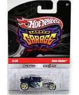 Hot Wheels Larry's Garage BONE SHAKER 1:64 Scale w/Real Riders #11/39 - $29.77