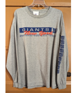 VTG NFL New York NY Giants National Football League Long Sleeve T Shirt ... - £18.91 GBP