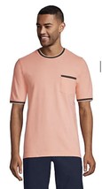 LANDS END Short Sleeve Comfort First Mesh Pocket TEE Size: LARGE New SHI... - £46.35 GBP