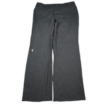 Lee Pants Womens L Black Plain High Waist Relaxed Fit 4 Pocket Straight Leg - $24.63