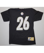 Men&#39;s Le&#39;Veon Bell #26 Pittsburgh Steelers T-Shirt | Majestic, Size Medium - £7.89 GBP