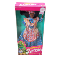 Vintage 1991 Mattel Jamaican Barbie Doll Of The World # 4647 Original Box New - £51.56 GBP