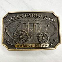 Vintage 1973 Wells Fargo &amp; Co Belt Buckle - $19.79