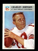 1966 Philadelphia #163 Charley Johnson Vg Cardinals *SBA8574 - £1.37 GBP