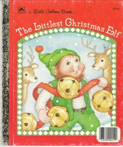 The Littlest Christmas Elf Little Golden Book 1987 Nancy Buss - £5.53 GBP