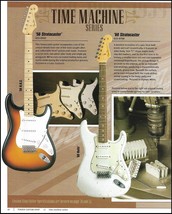 Fender Time Machine Series ad &#39;56 Stratocaster &#39;59 Esquire &#39;63 Telecaster guitar - £3.31 GBP