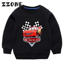   Kids Sweatshirts Car Pixar Lightning Mc Graphic Children Hoodies Baby Pullover - £60.23 GBP