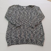 Old Navy Crewneck Women&#39;s Gray 3/4 Sleeve Pullover Sweater Size Small - €8,89 EUR